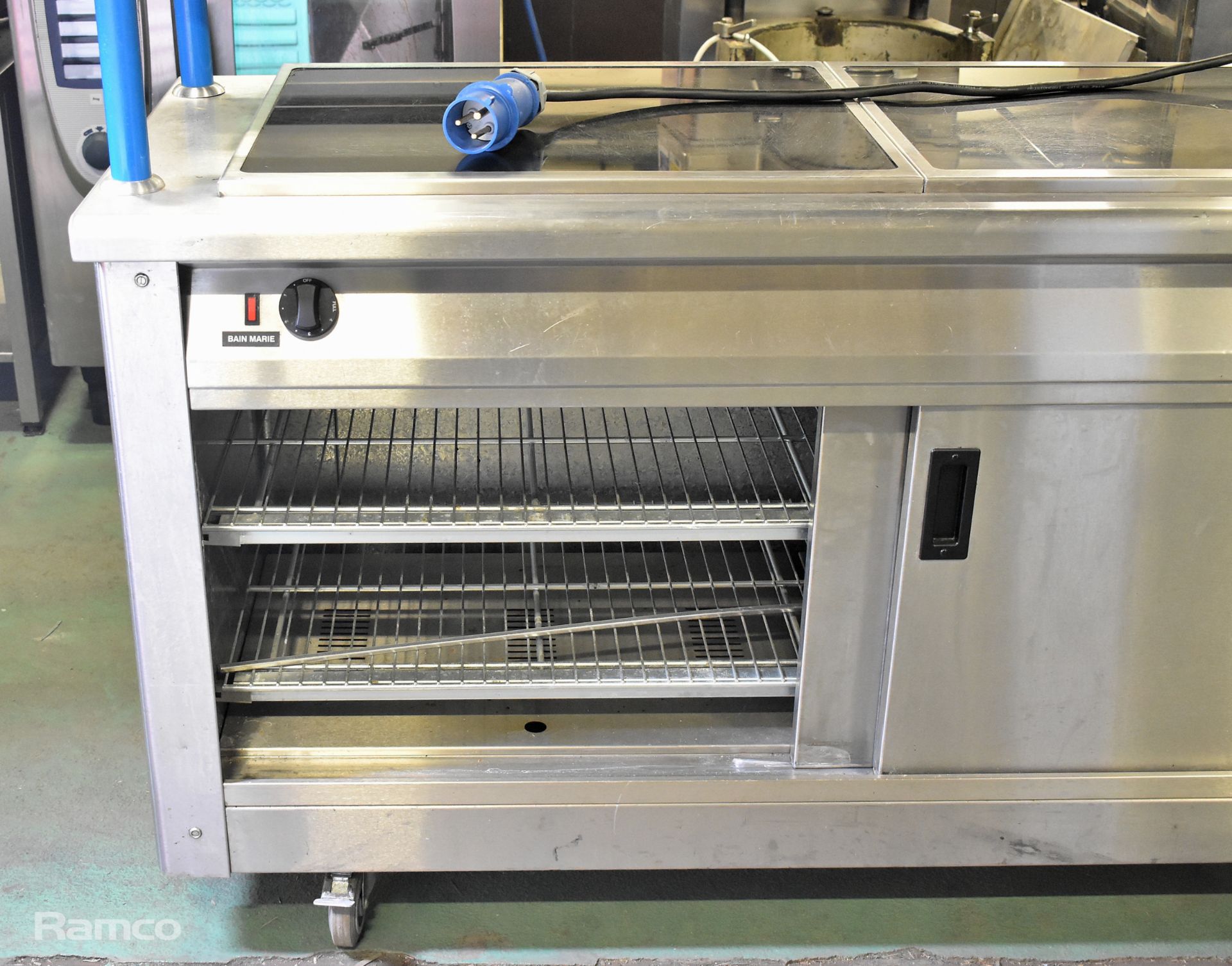 Victor JPS2.2ZQ Bain marie, 220/240V, 50Hz - L 161 x W 73 x H 140cm - Image 7 of 9