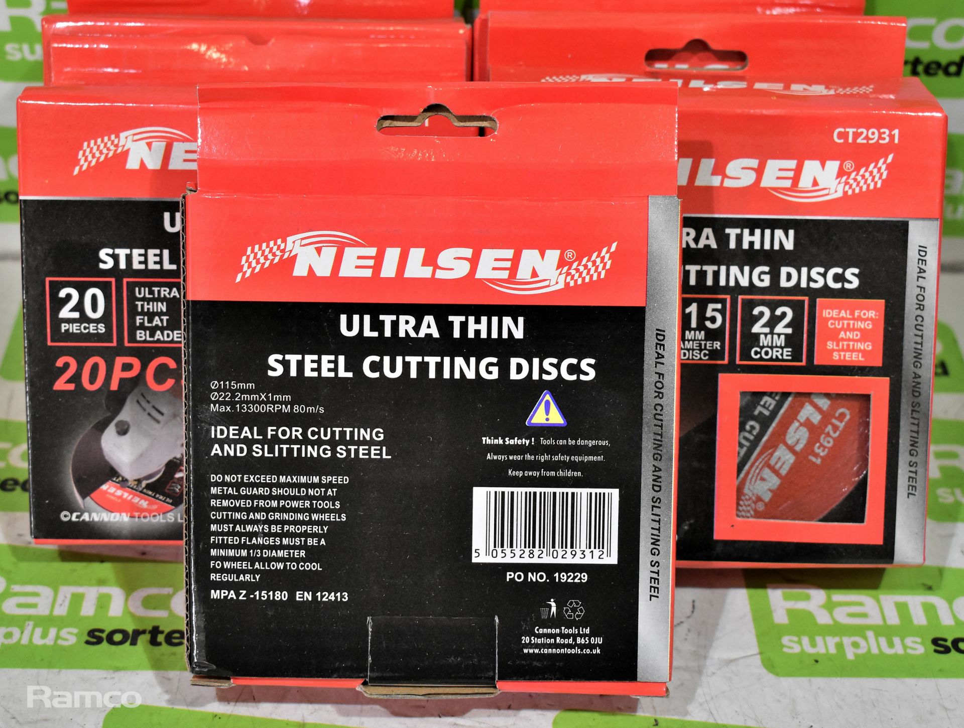 5x packs of Neilson steel ultra cutting discs (100pieces) - Image 3 of 3