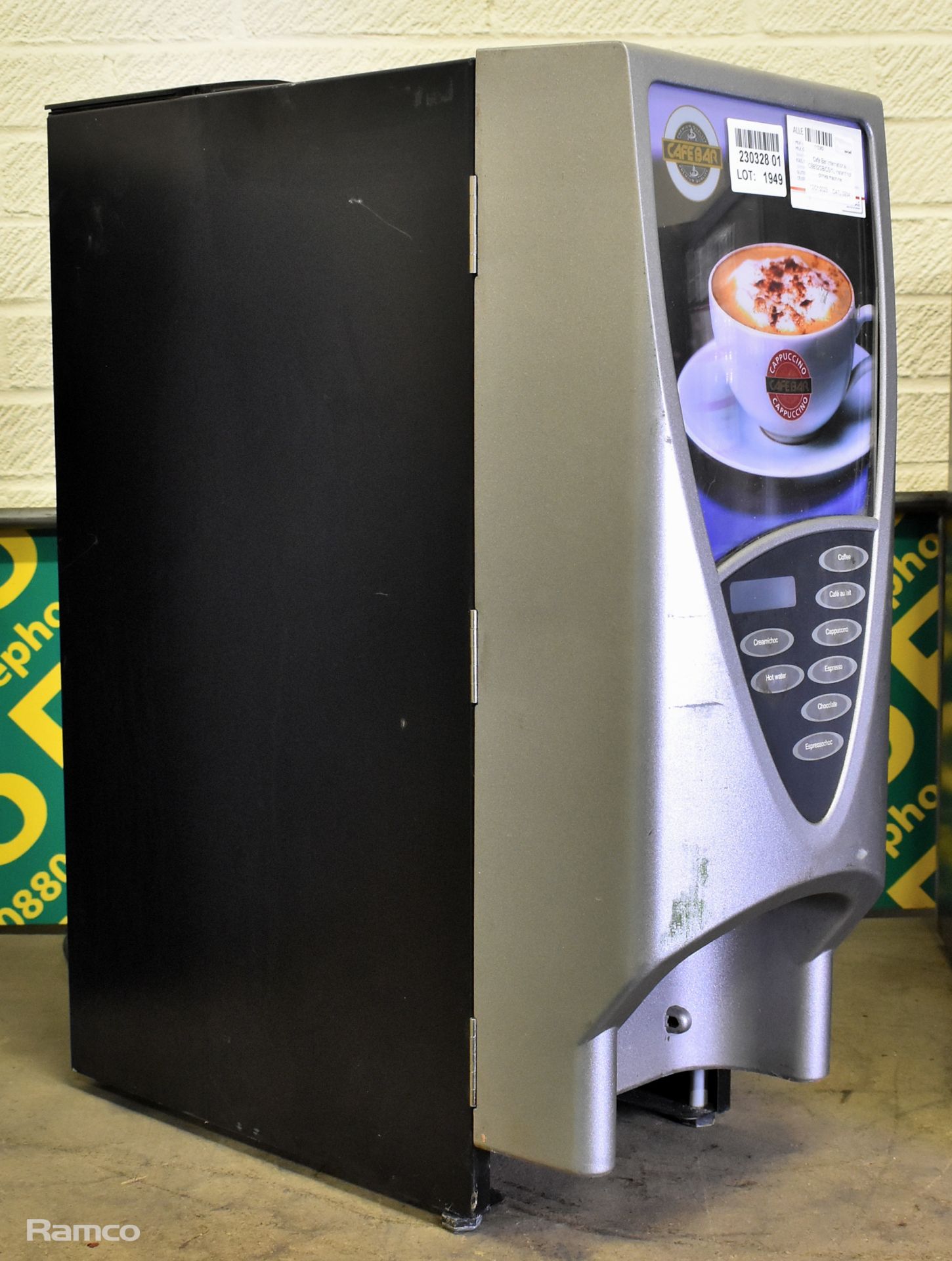 Cafe Bar International CB832GB/CS/1L instant hot drinks machine - Image 3 of 5