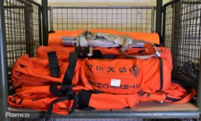4x Sked SK200 basic rescue stretcher systems, Sked basic rescue stretcher system