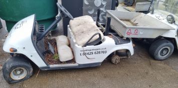 EZ GO 27647-G01 utility buggy - IN NEED OF EXTENSIVE RESTORATION - AS SPARES OR REPAIRS