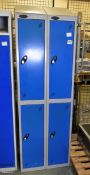 Probe 4 door locker - 61 x 40 x 200cm