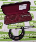 Starrett caliper metric micrometer 25mm - 50mm