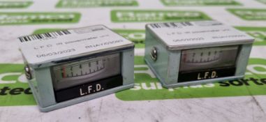2x L.F.D. IR power meter unit
