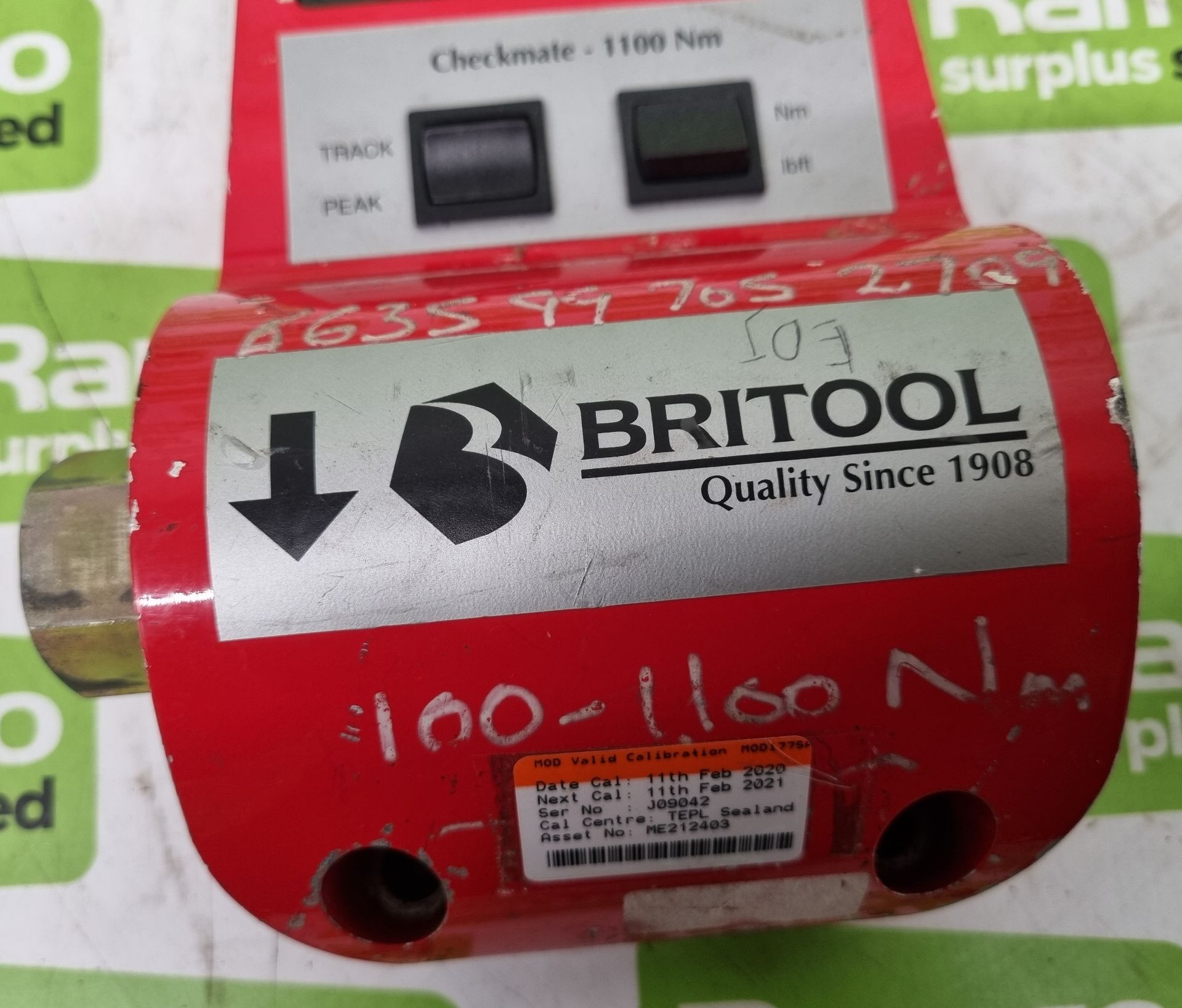 Britool Checkmate - 1100 Nm torque wrench tester - Image 3 of 6