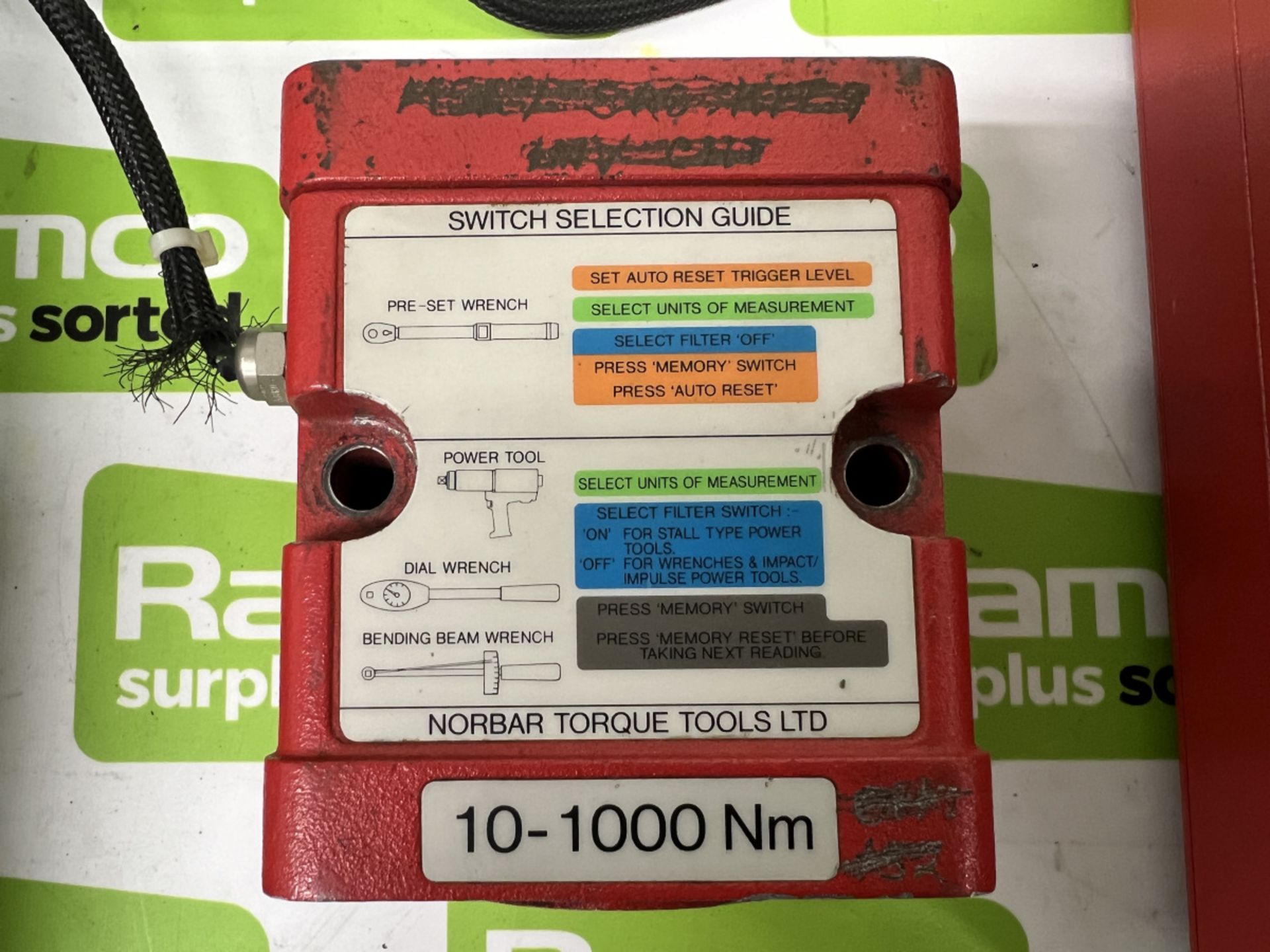 Norbar TWA1000 torque wrench analyser - Image 5 of 7