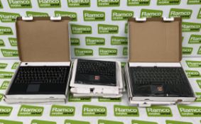 6x ACK-540 Keysonic wireless keyboards, 3x Keysonic wireless keyboards ACK-340RF