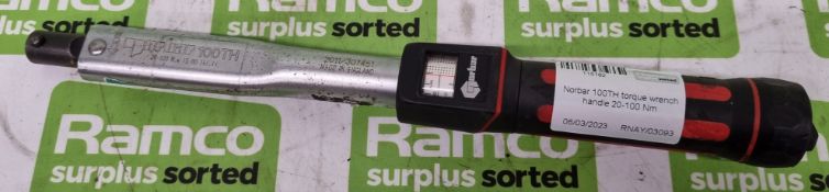 Norbar 100TH torque wrench handle 20-100 Nm