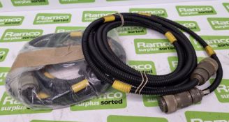 2x Standard test cables U.E.L type OY227.1