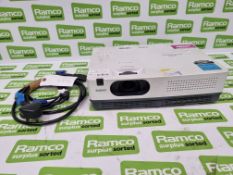Sanyo PLC-XW250 XGA projector with cables - 1 VGA port faulty