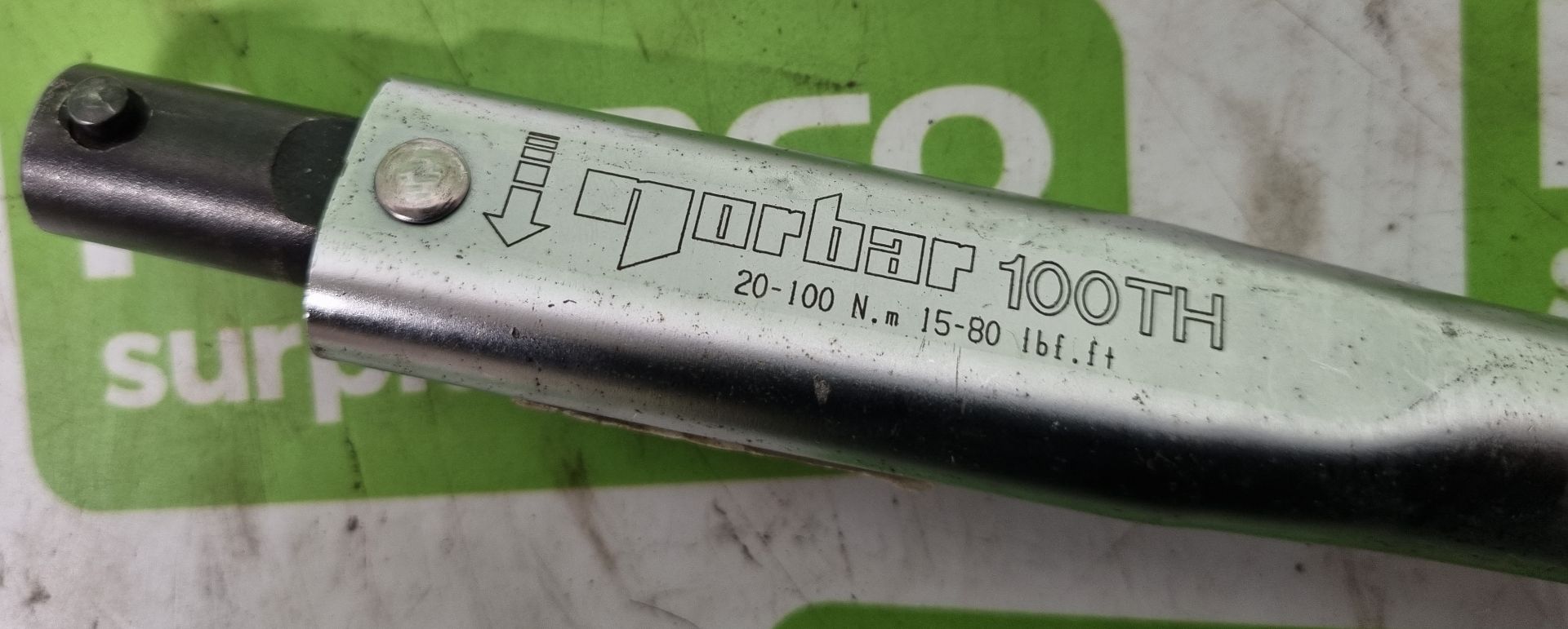 Norbar 100TH torque wrench handle 20-100 Nm - Image 2 of 3