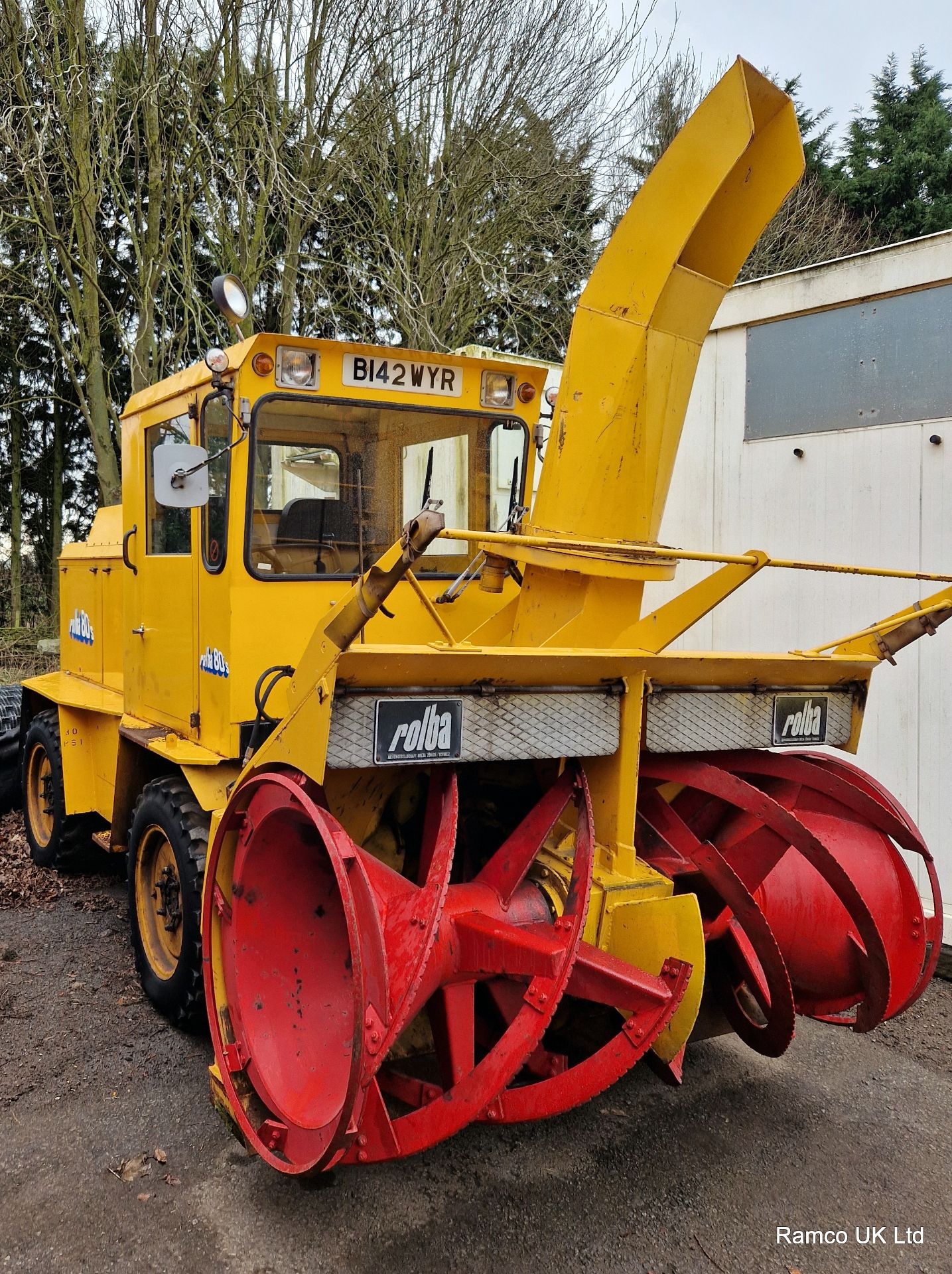 1984 Rolba R 400 F Snow Blower (B142 WYR)