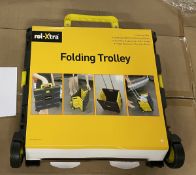 16x pallets of Rol-Xtra 68900 folding boot cart, 25kg capacity - approx qty 1350 pieces