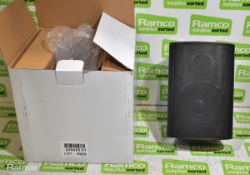 Visaton WB10 black wall mount speaker