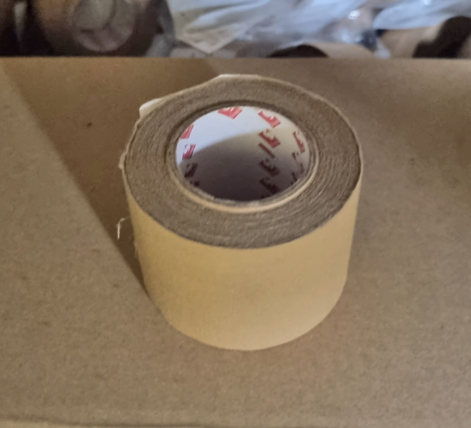 2x boxes of Scapa adhesive tape cloth - biege - 50mm - box of approx 160 rolls per box - Image 4 of 5