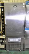 Foster BC36 stainless steel freestanding single door blast chiller - W 700mm