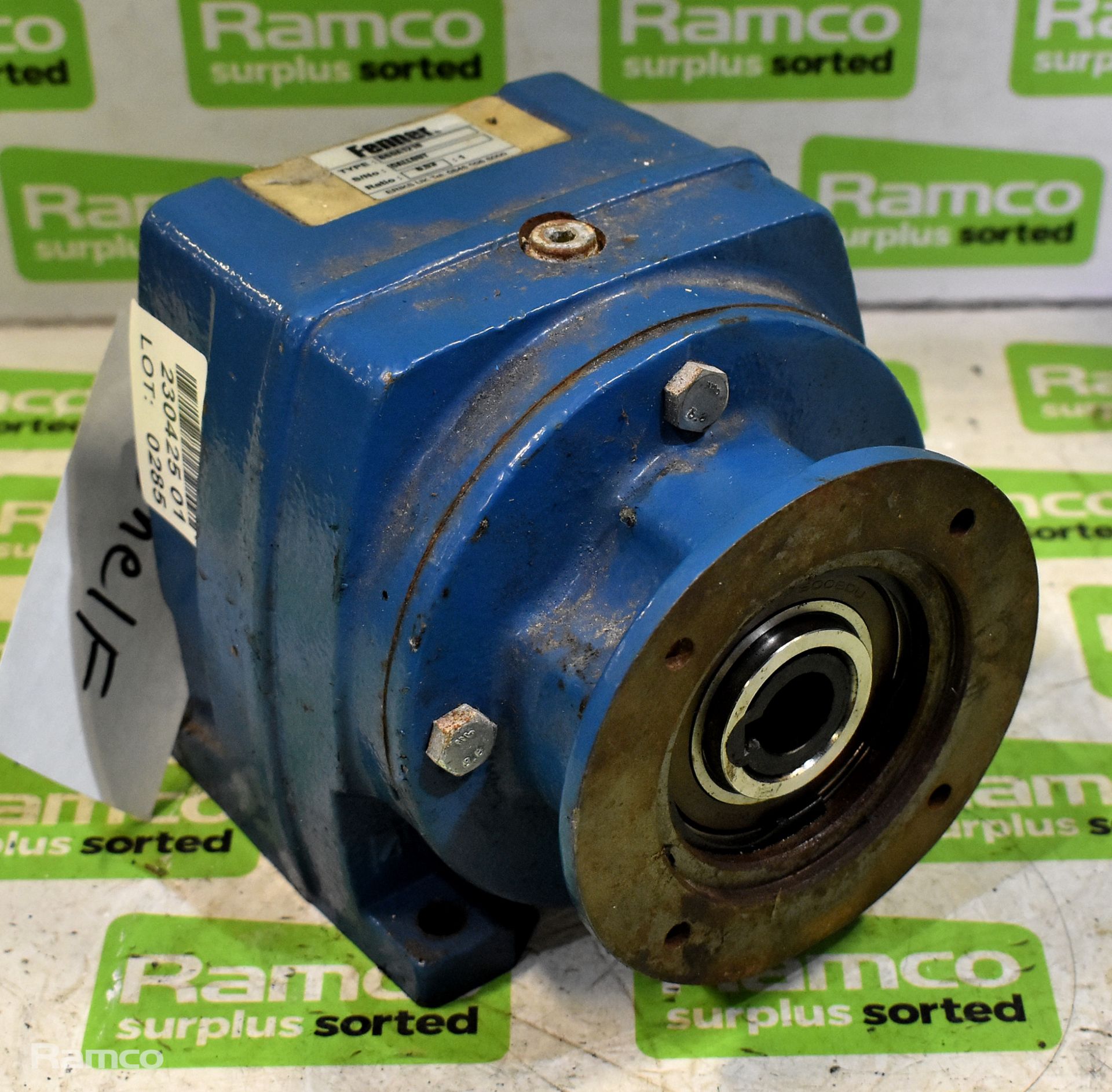 Fenner 860A1218 gearbox with ratio 6.53:1 for electric motors - Image 2 of 5