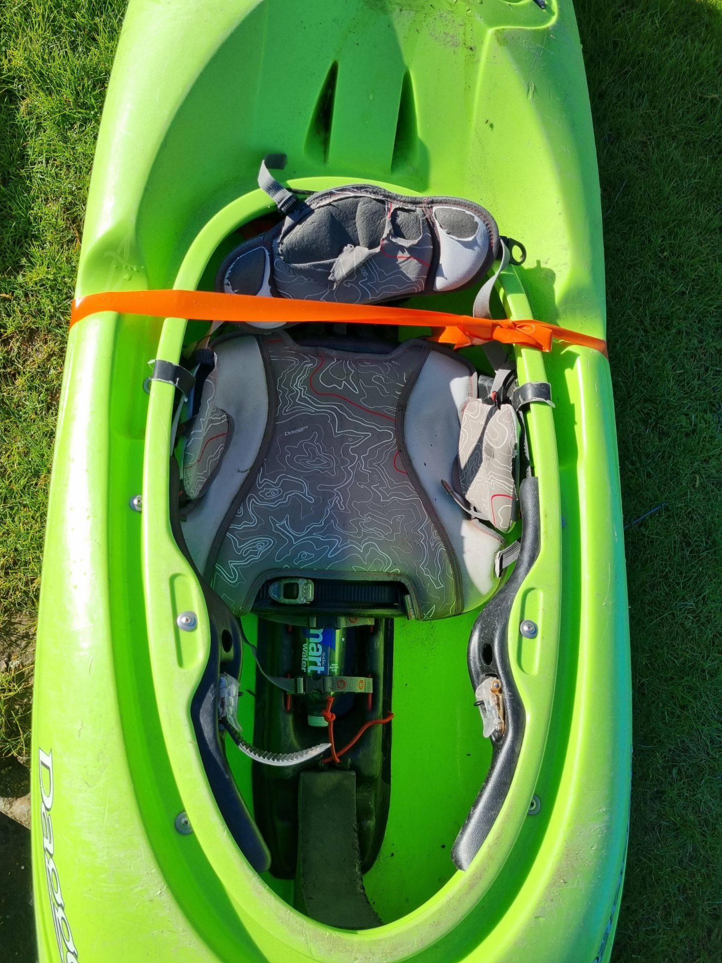 Dagger Mamba kayak/canoe - L260 x W70 x H40cm - Lime green - Image 3 of 7