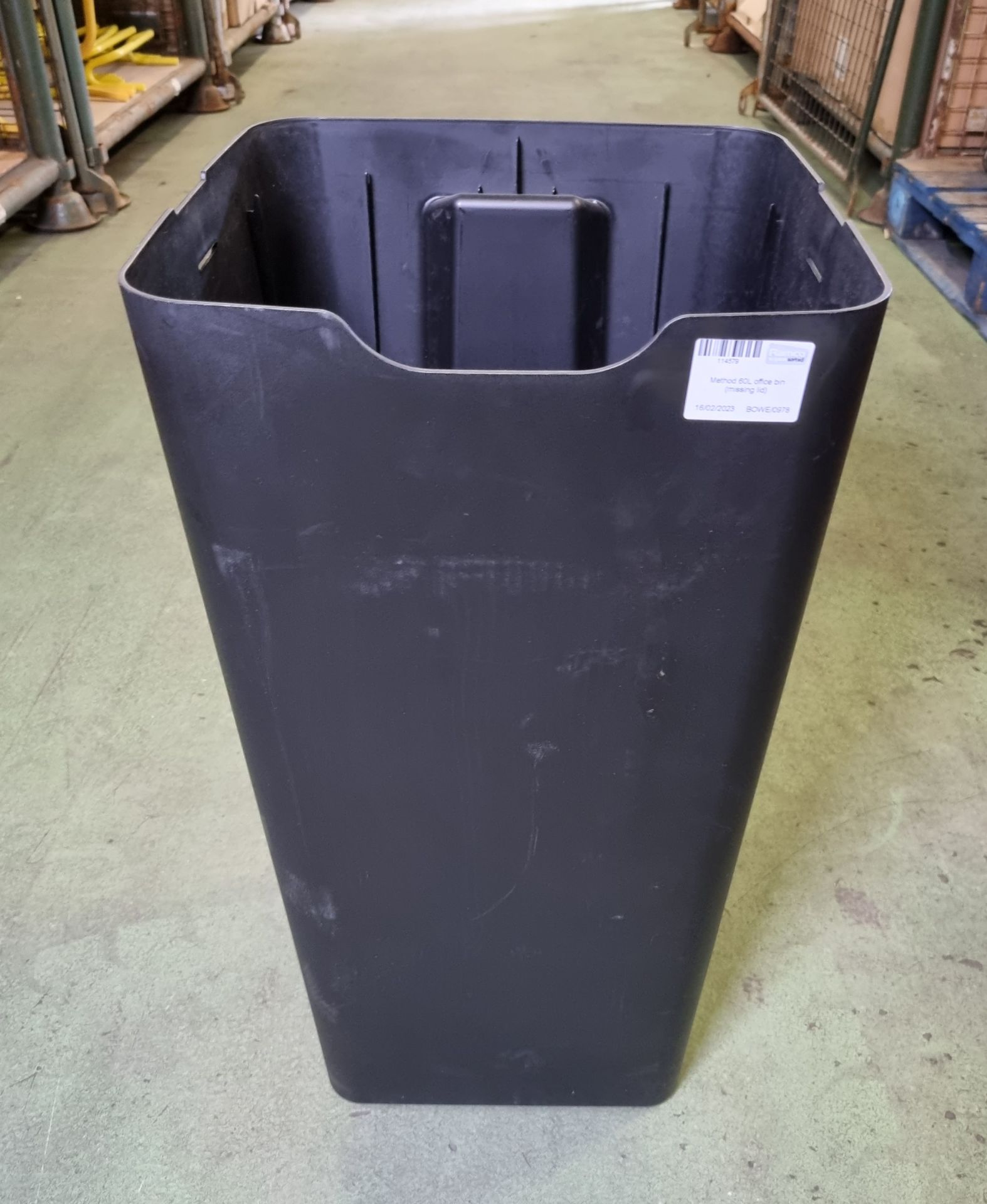 5x Method 60L office bins (missing lids) - Image 2 of 3