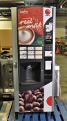 Selecta Fusion instant hot drinks vending machine - NO KEYS