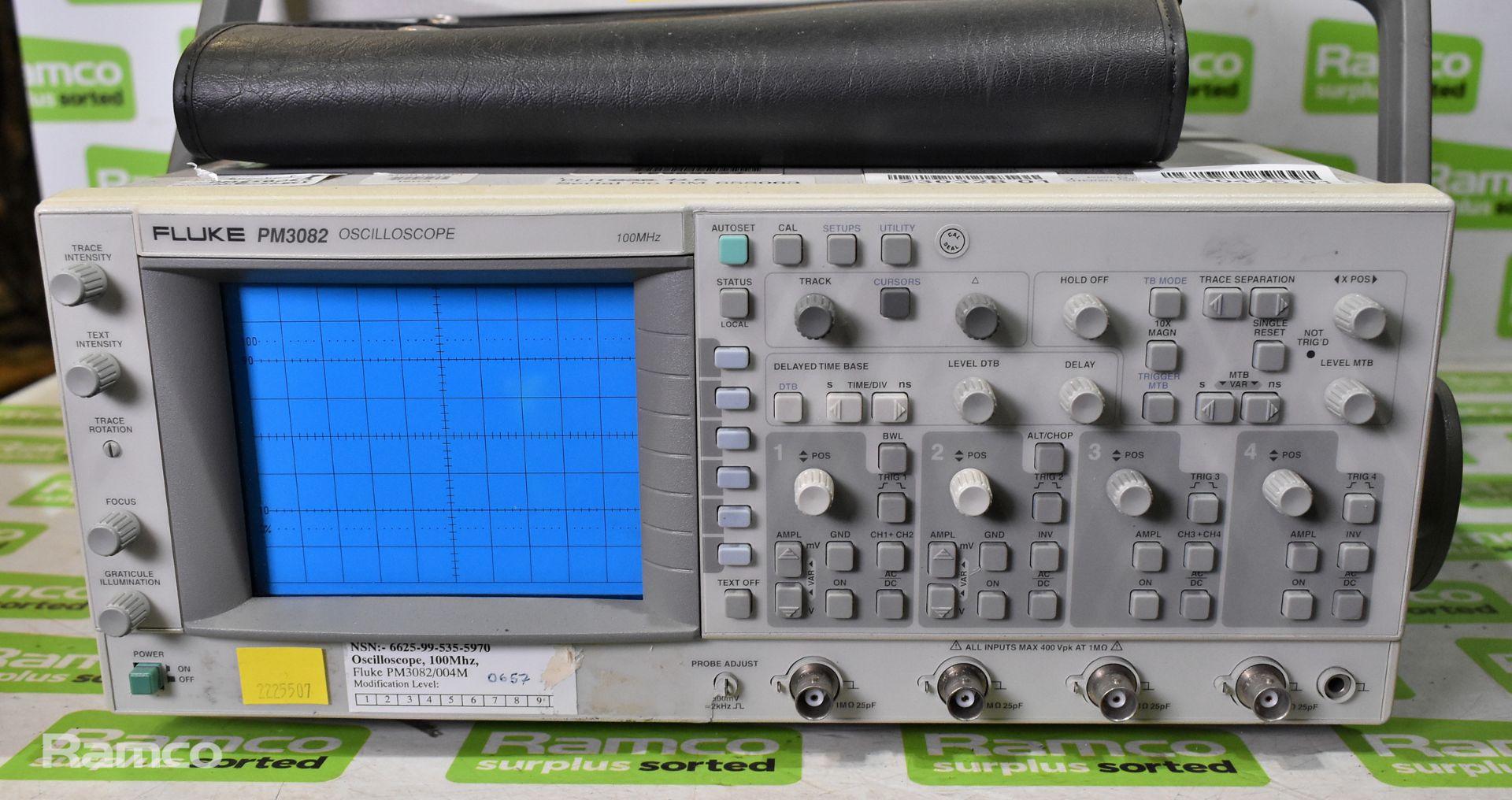 Fluke PM3082 100MHz Oscilloscope - Image 2 of 6