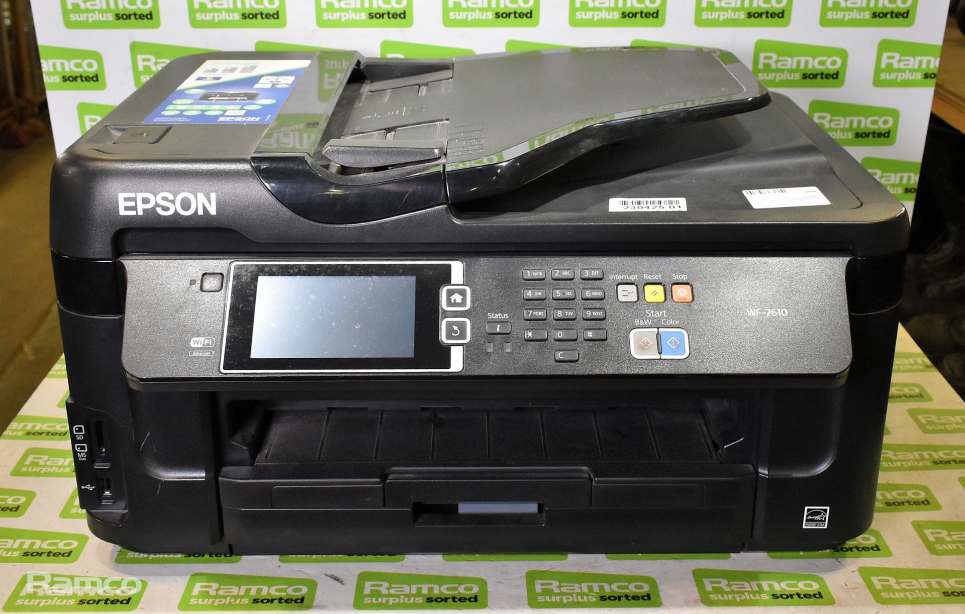 Epson WF-7610 wireless colour all-in-one inkjet printer