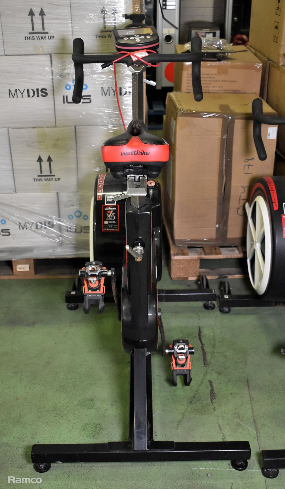 Wattbike indoor exercise bike - L 120 x W 66 x H x 110cm - Image 9 of 9