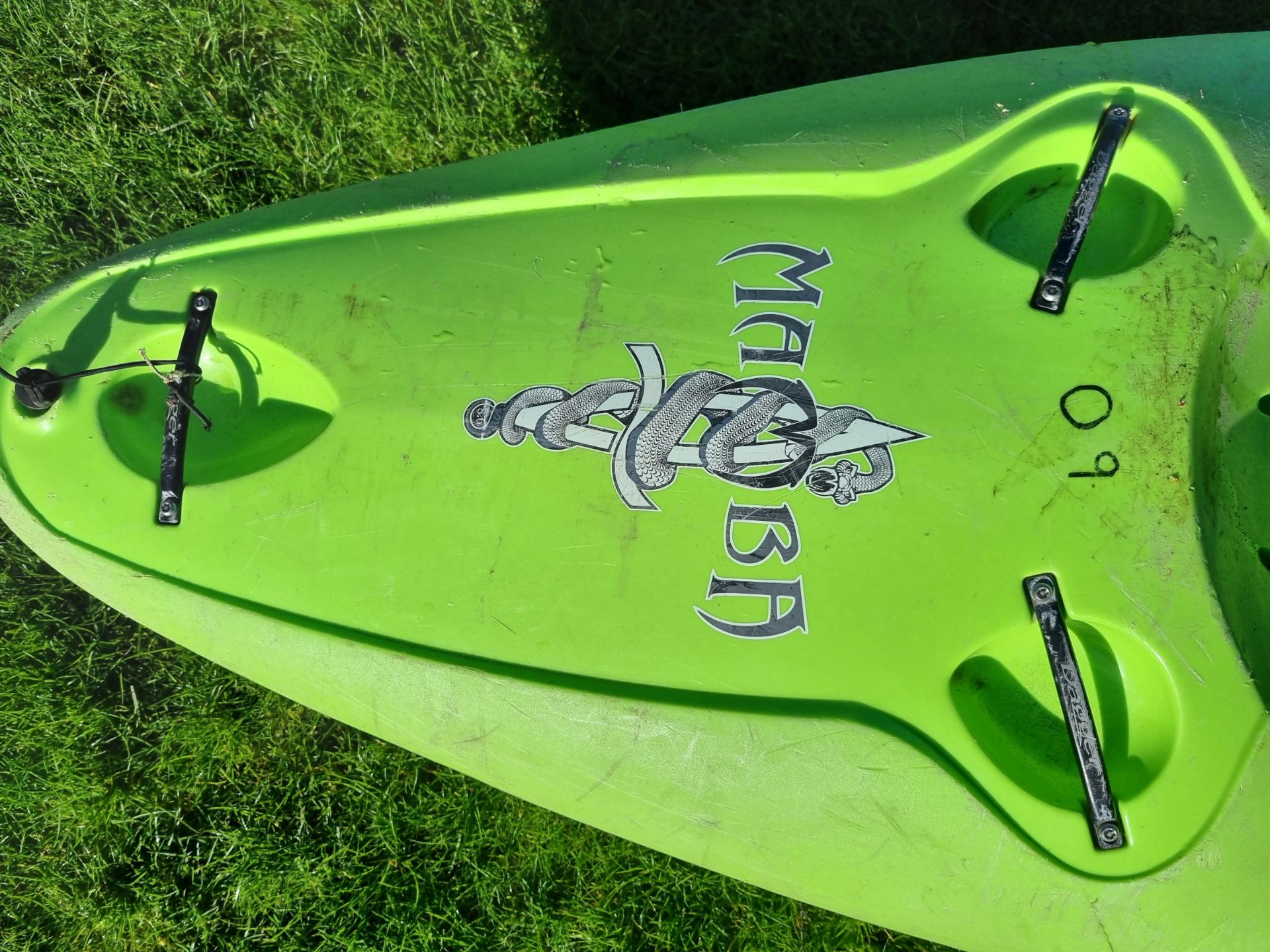 Dagger Mamba kayak/canoe - L260 x W70 x H40cm - Lime green - Image 4 of 7