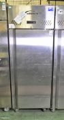 Williams LJ1SA R1 JADE Stainless steel, single, upright freezer - W 727 x D 824 x H 1960mm