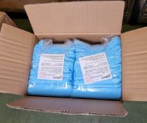 4x boxes of CPE Aprons with sleeves - 100 per box