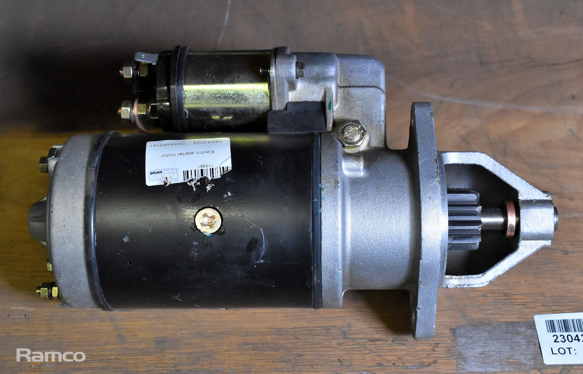 3x ISKRA 11130795 AZJ 3324 12V 2.7kV starter motors - Image 2 of 8