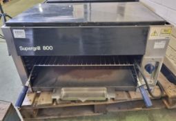 Stott Benham Supergrill 800 stainless steel electric grill - 380v