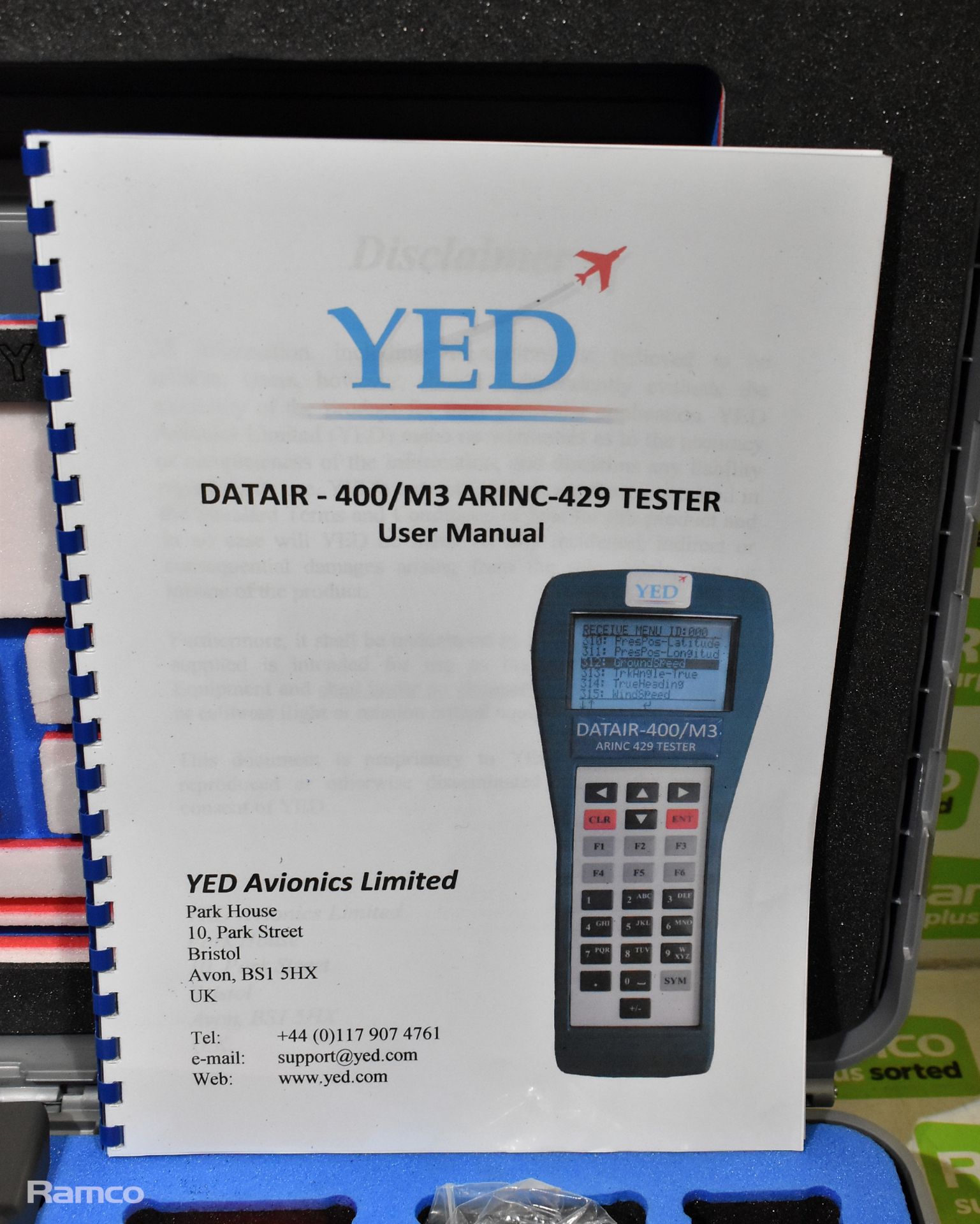 YED Datair Arinc 429 handheld tester kit - Image 2 of 8