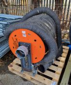 Sacatec Equipment exhaust extraction reel