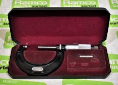 Starrett No 436 25-50mm micrometer caliper with case