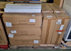 20x boxes of Medium duty disposable seat covers - 100 covers per roll - 4 rolls per box