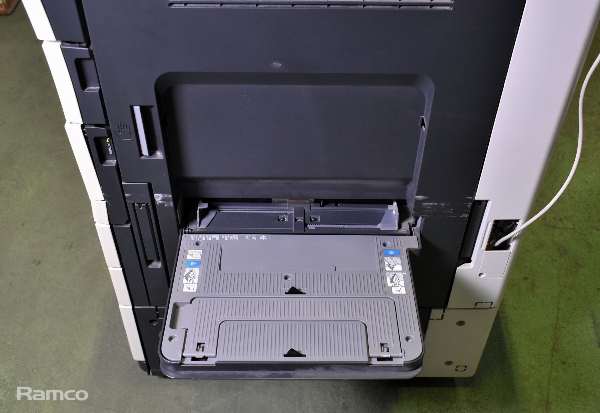 Konica Minolta Bizhub C454e A3 multifunction laser printer - H 92 x W 70 x D 62cm - Bild 14 aus 15