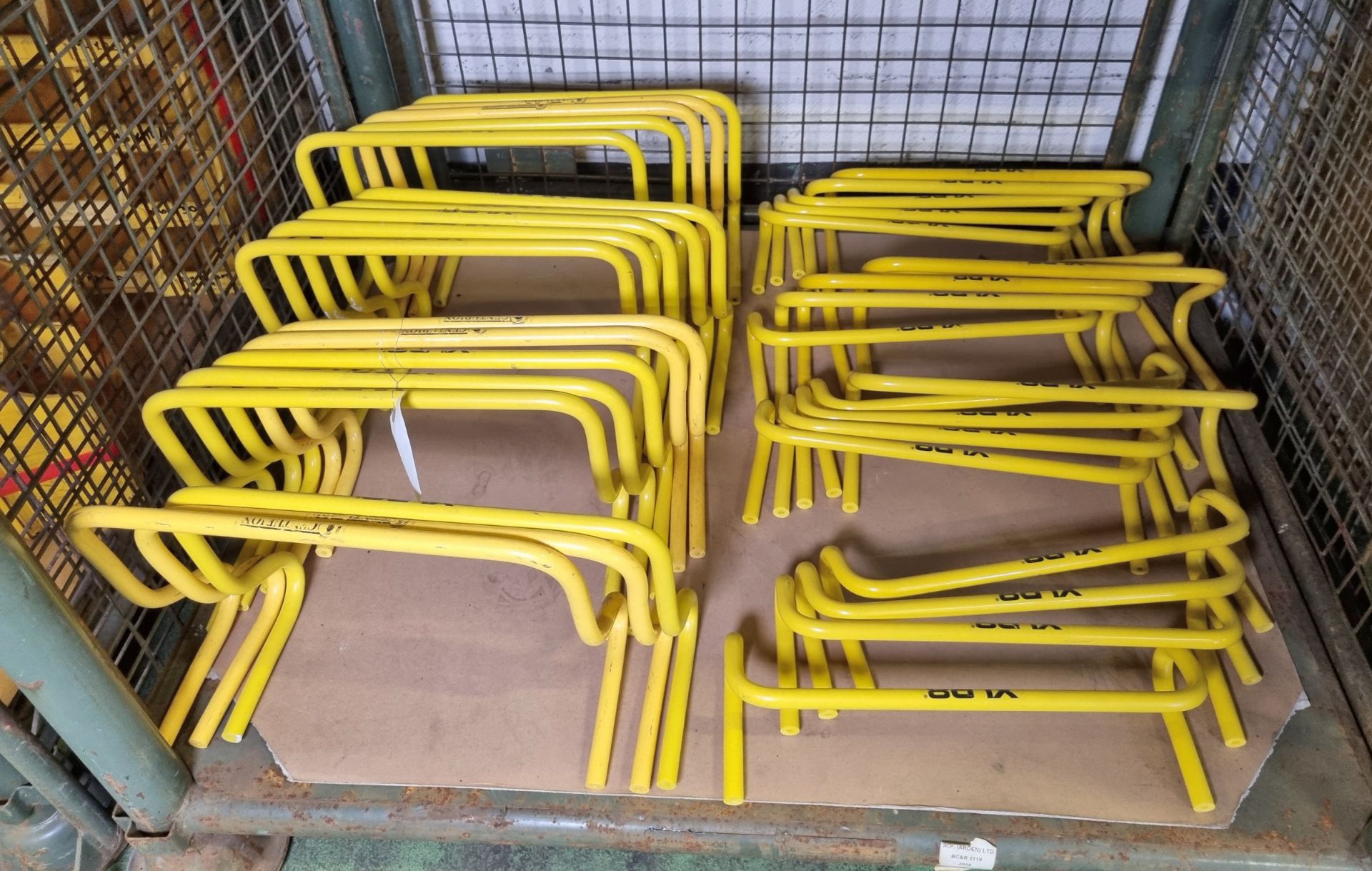 XLR8 yellow plastic training hurdles small - medium 36 units - Image 2 of 4