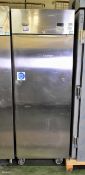 Electrolux Stainless steel, single door, upright refrigerator - W 700 x D 800 x H 2000mm