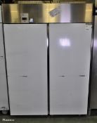 Electrolux RE4142FFG Stainless steel, double, upright freezer - W 1440 x D 840 x H 2075mm