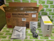 APC battery backup unit - 650VA - 400 watts