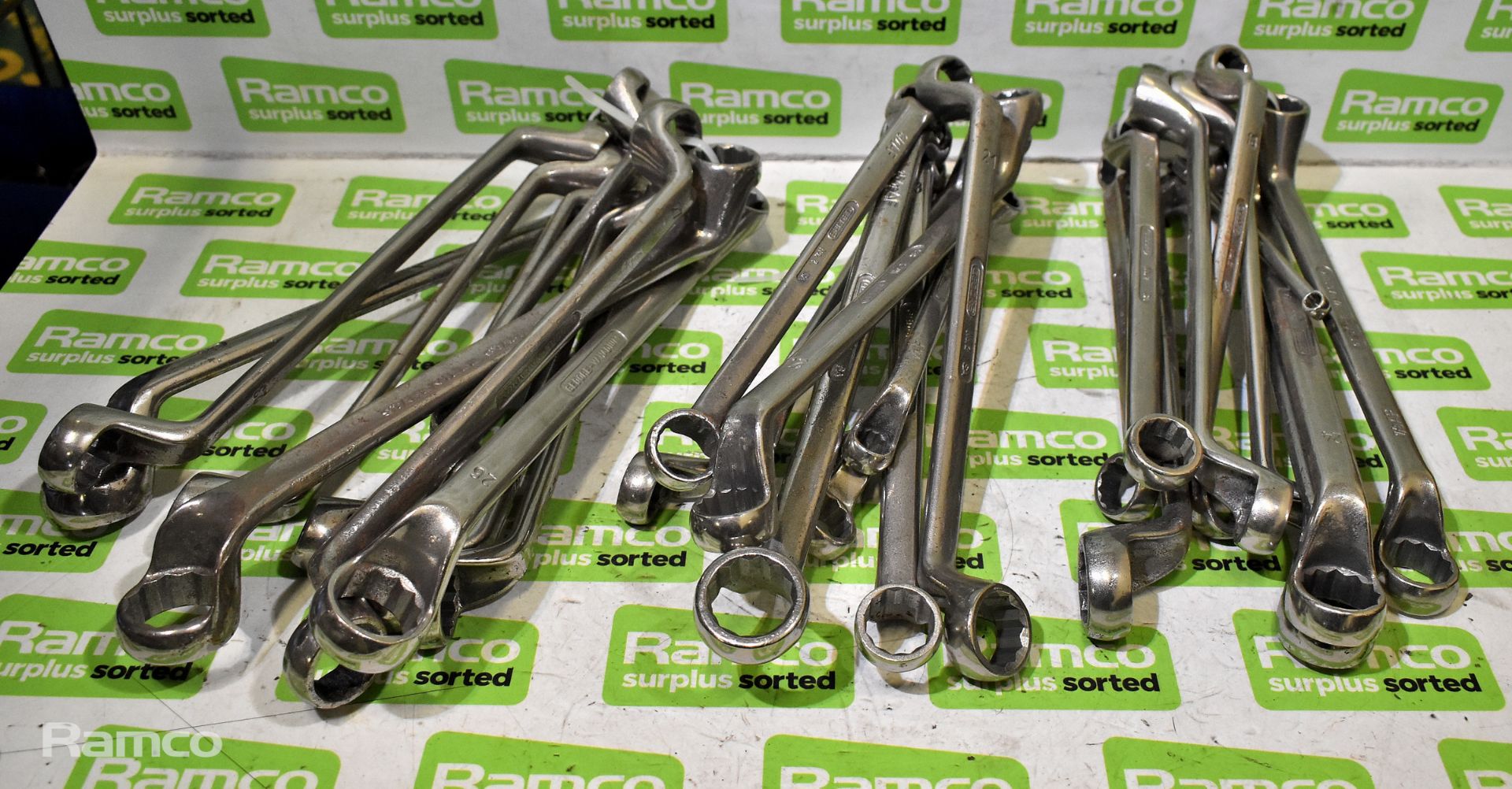Ring spanners - various sizes