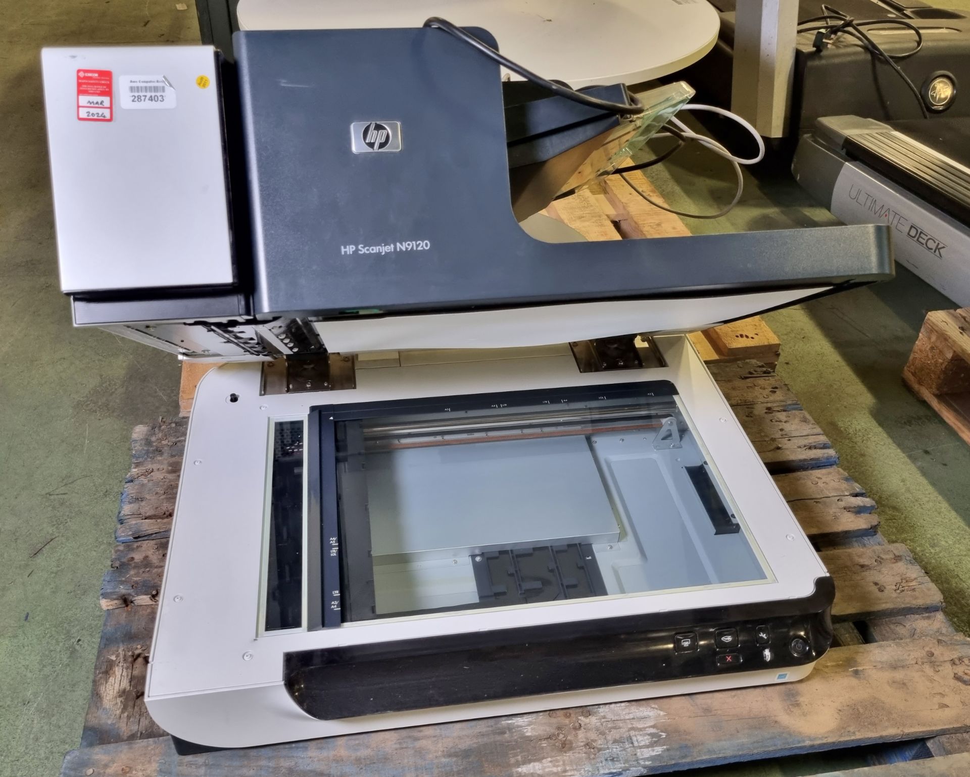 HP Scanjet N9120 flatbed scanner - L 73 x W 56 x H 34cm - Image 7 of 8