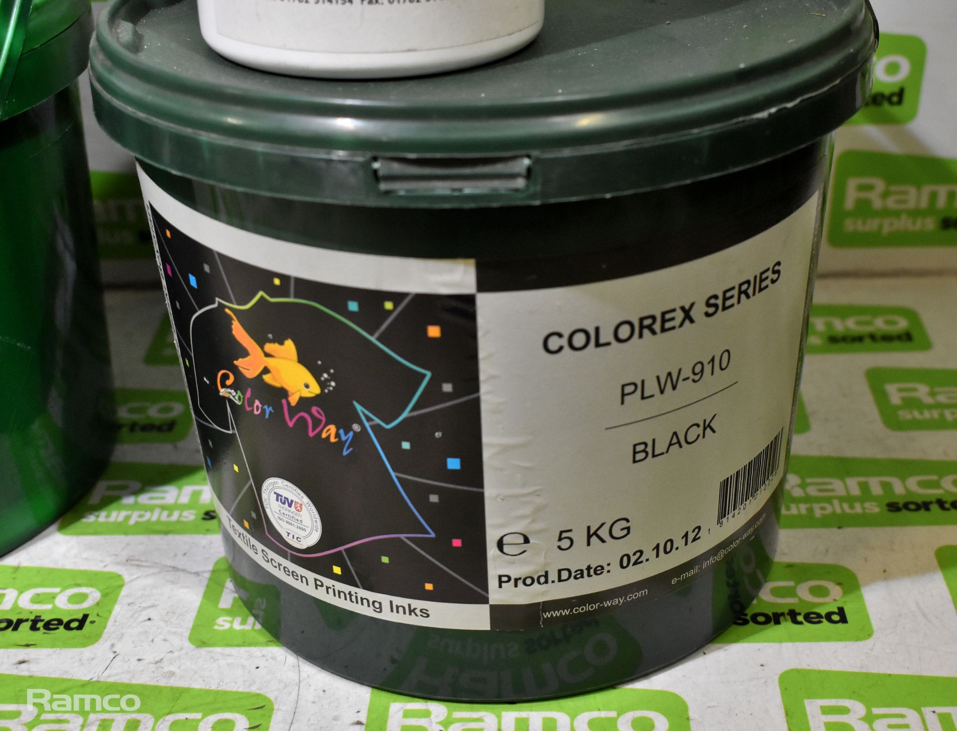 4x Tubs of textile screen printing inks - Image 3 of 4