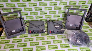 2x Philips radio charging kits