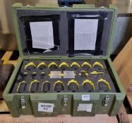 Heavy duty 3/4 inch drive drynapact impact socket kit in heavy duty carry case