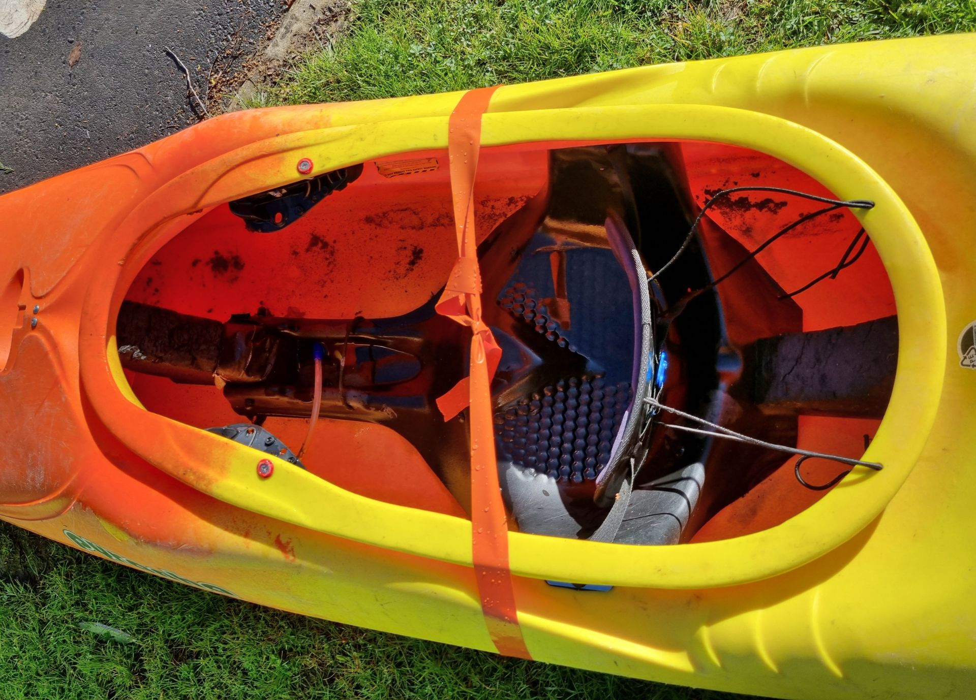 Pyranha G:3 G series kayak/canoe - L270 x W70 x H40cm - Orange yellow - Image 3 of 5