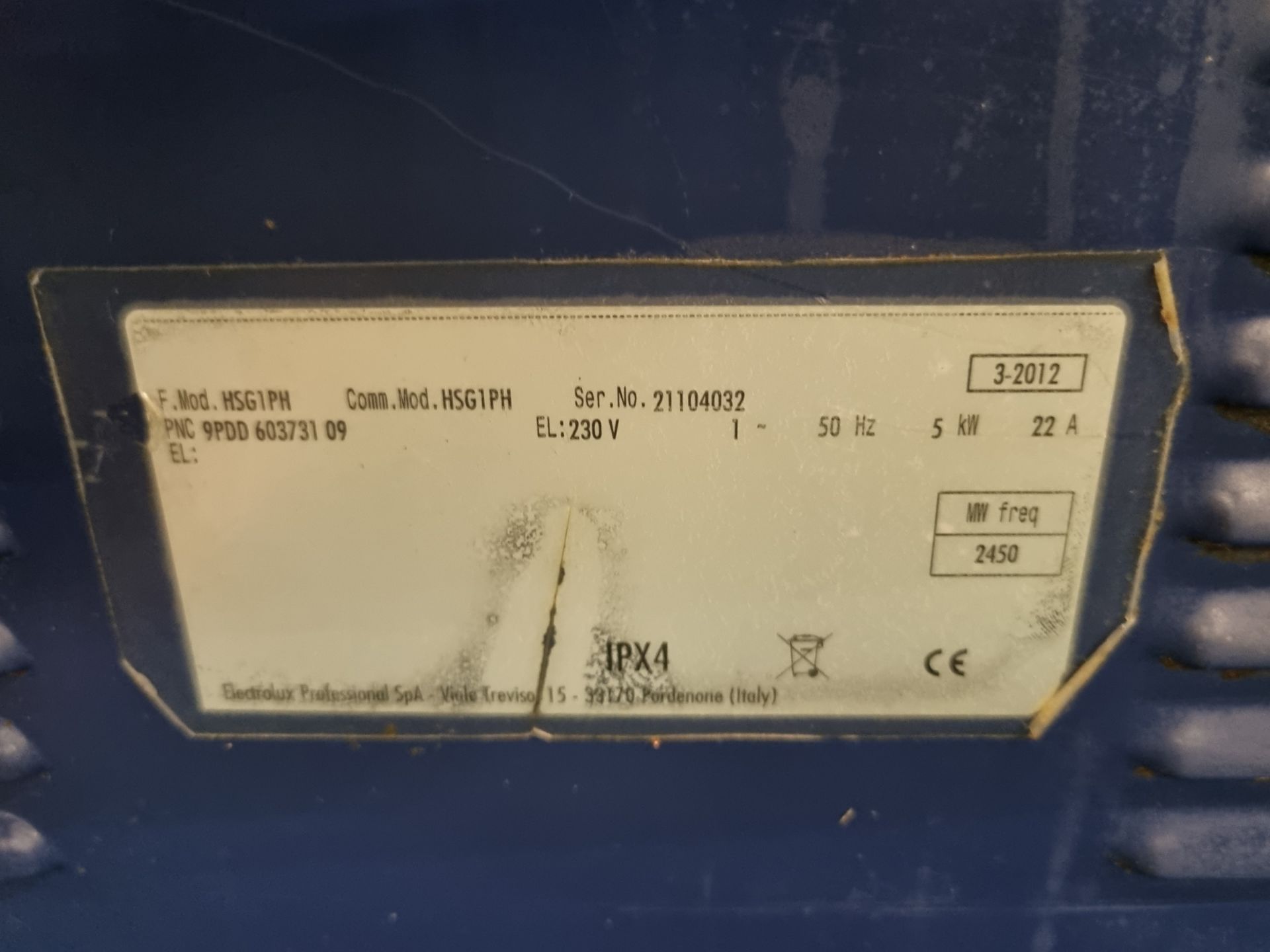 Electrolux HSG panini press - 50 x 40 x 60cm - Image 4 of 4