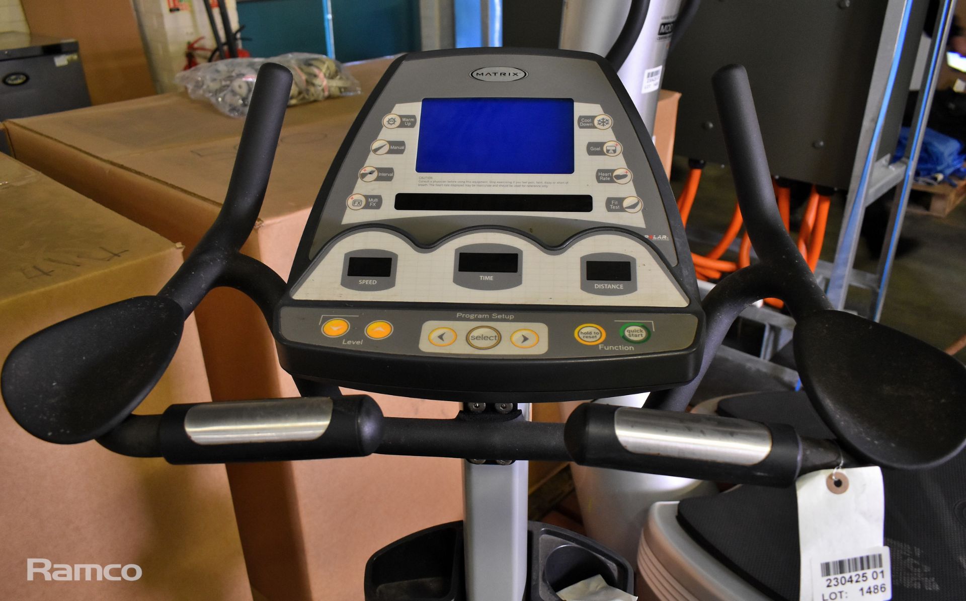 Matrix rehab exercise bike - L 93 x W 56 x H 132cm - Image 4 of 8