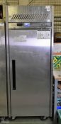 Williams LJ1SA Stainless steel, single, upright freezer - W 727 x D 824 x H 1960mm - MISSING SHELVES